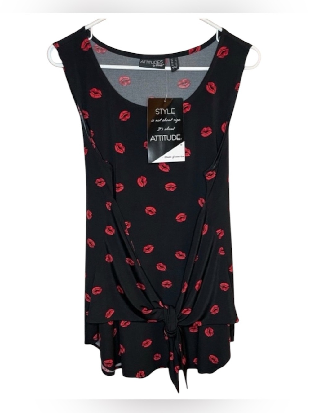 Attitudes By Renee Sleeveless Dressy Top